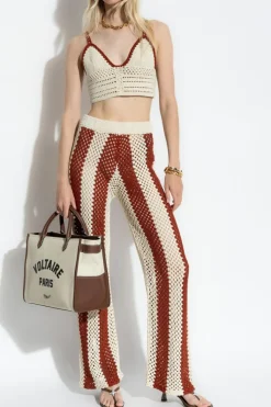 Zadig & Voltaire cream Top "Taly"