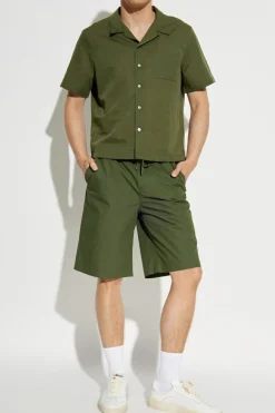 Zadig & Voltaire GREEN "Pally" shorts