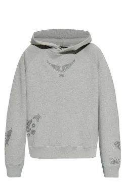Zadig & Voltaire GREY "Goregy" sweatshirt