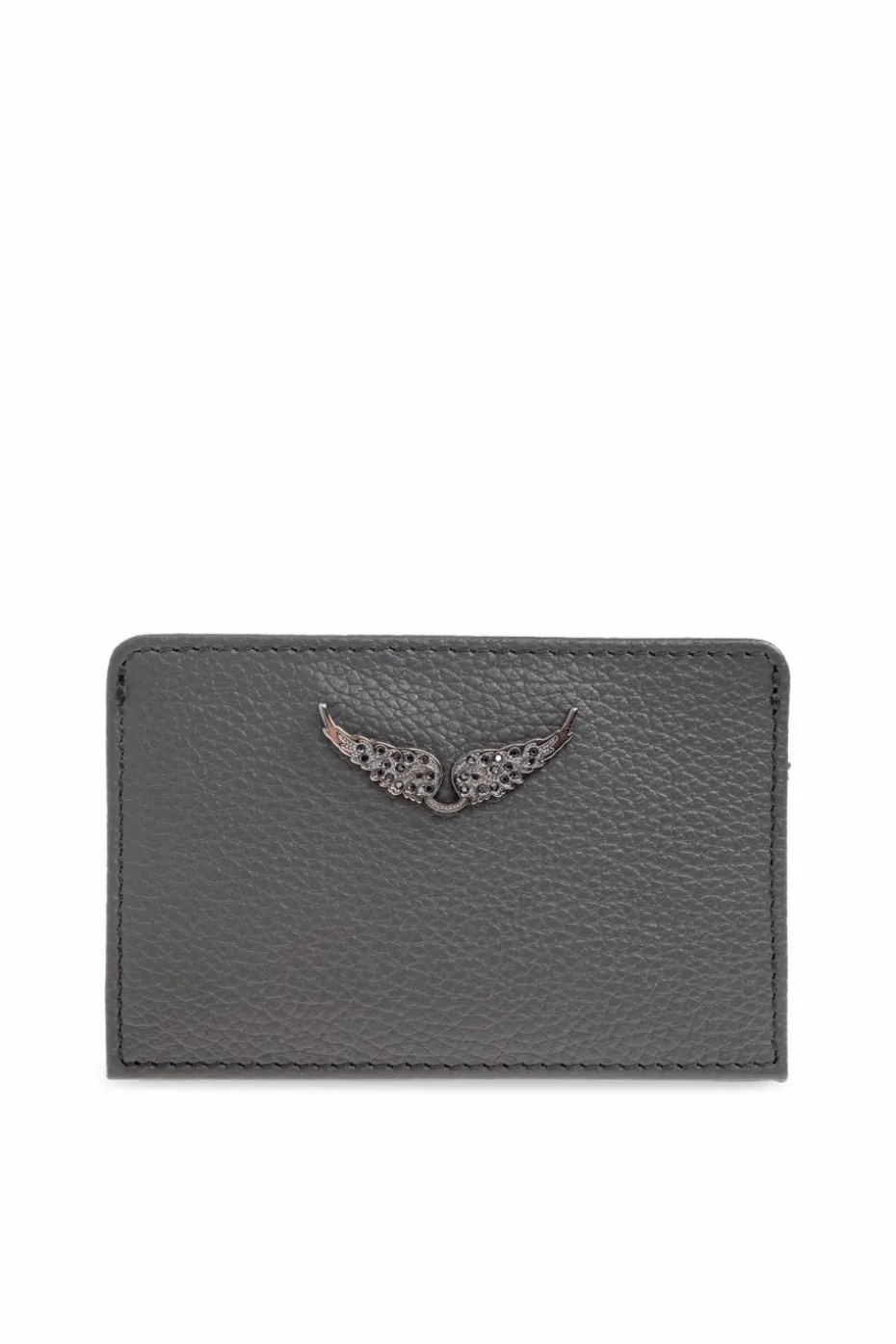 Zadig & Voltaire GREY Leather card holder