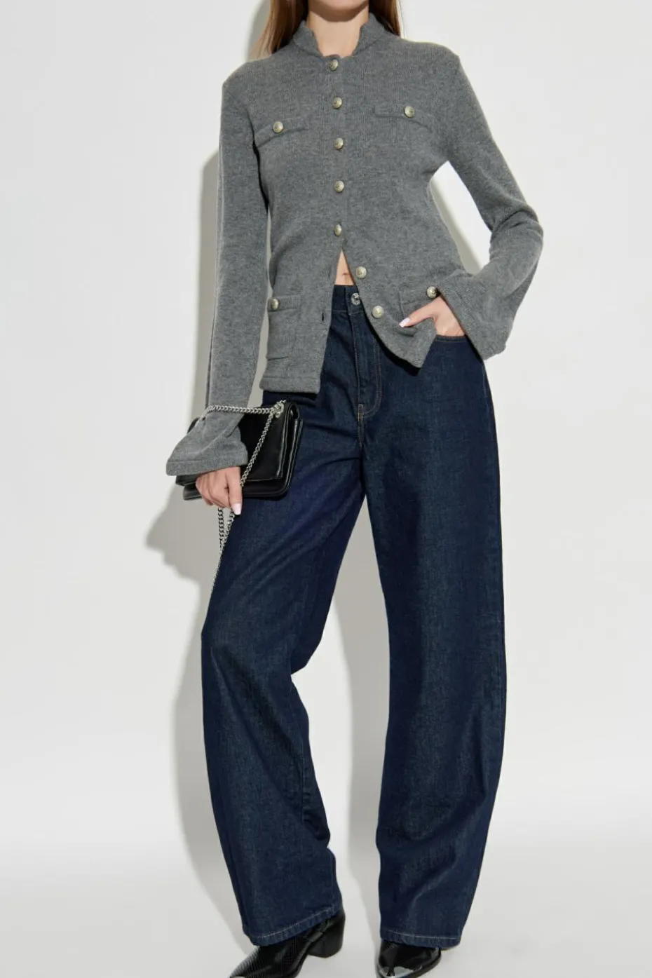Zadig & Voltaire GREY Wool cardigan
