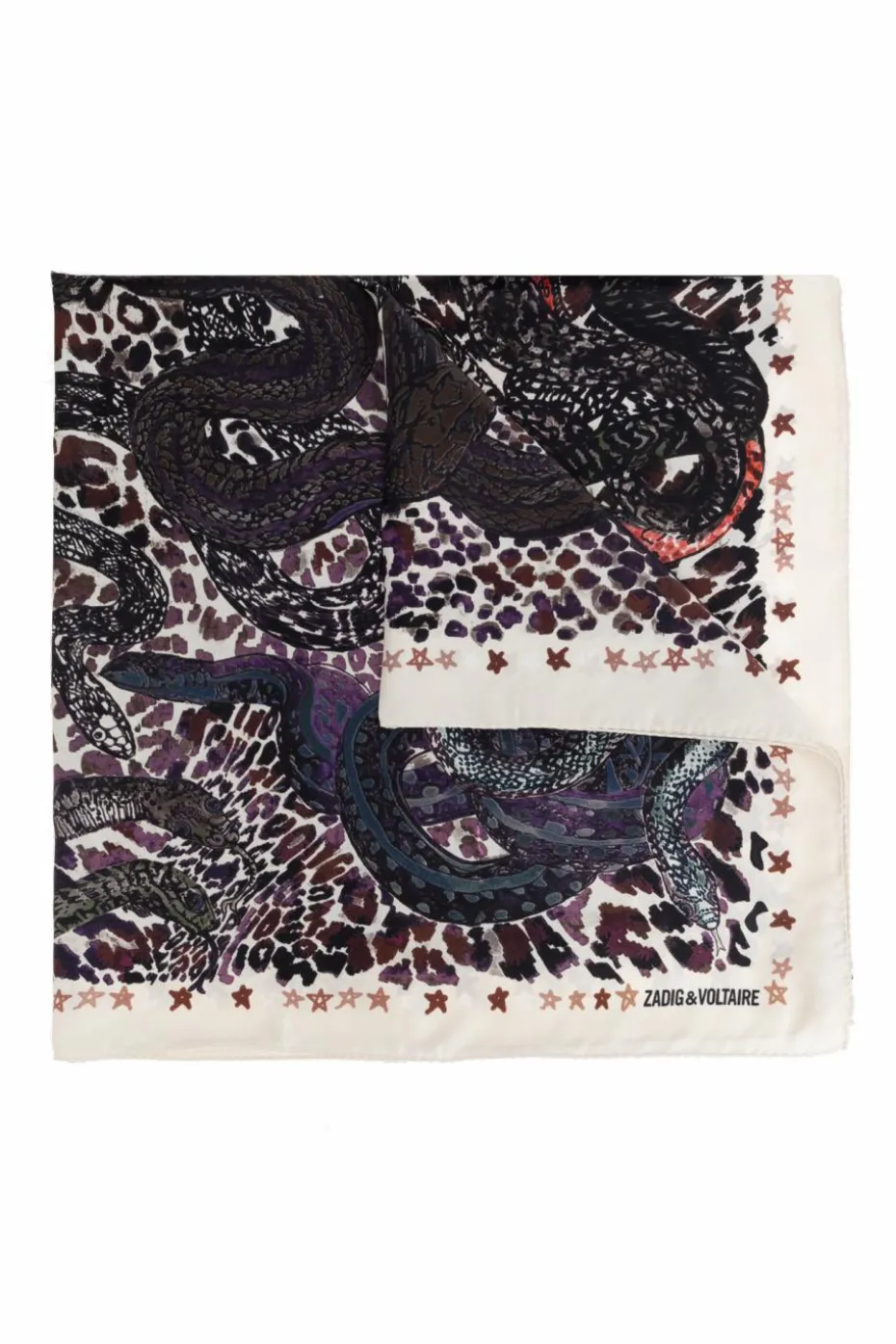 Zadig & Voltaire MULTICOLOUR Scarf "Debbie"