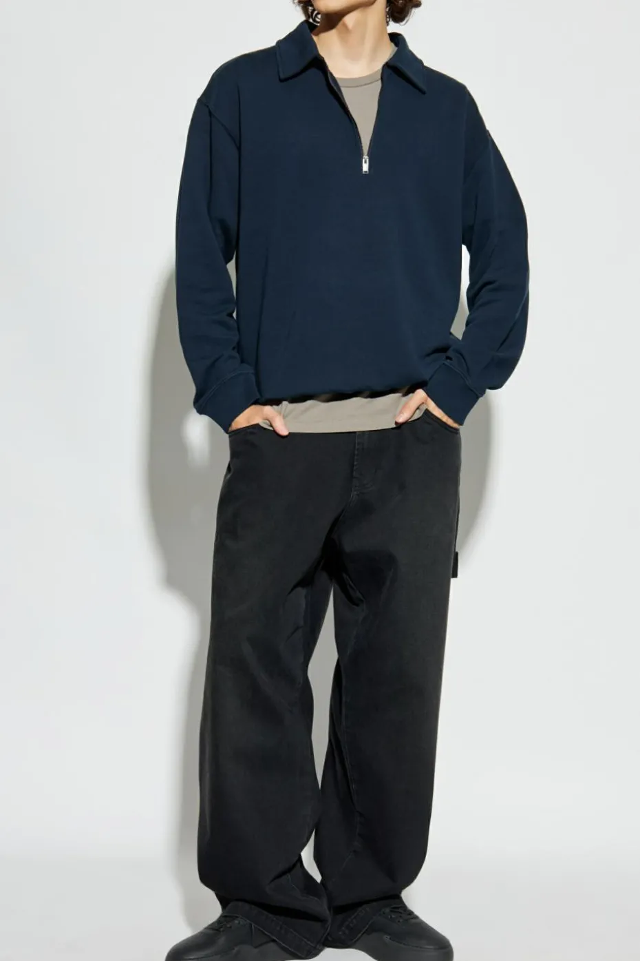 Zadig & Voltaire NAVY BLUE Sweatshirt `Moya`