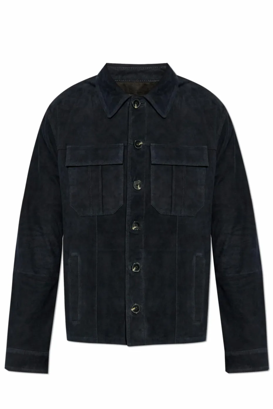 Zadig & Voltaire NAVY BLUE Suede jacket