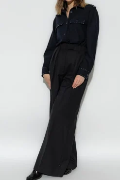 Zadig & Voltaire NAVY BLUE Shirt 'Taskam'