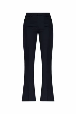 Zadig & Voltaire NAVY BLUE Pleated pants āPistolā