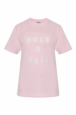 Zadig & Voltaire PINK T-shirt "Edwin"