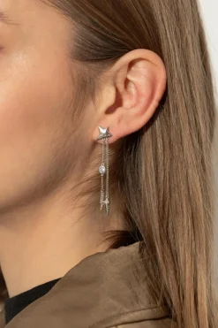 Zadig & Voltaire SILVER Brass earrings