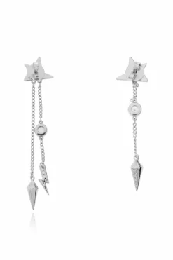 Zadig & Voltaire SILVER Brass earrings