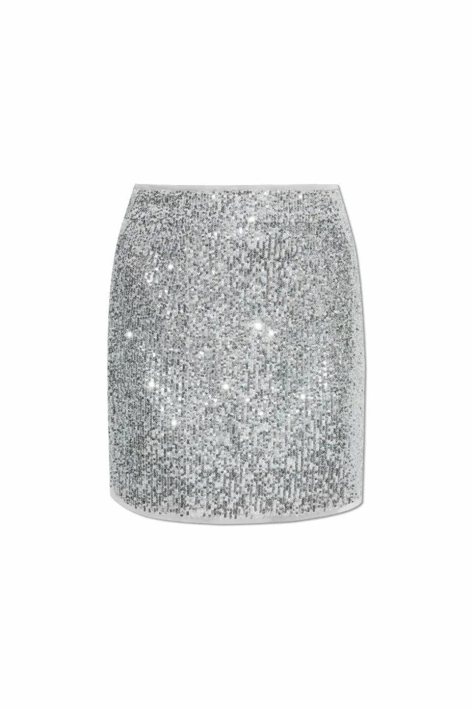Zadig & Voltaire SILVER Sequin skirt ‘Justi’