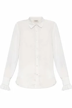 Zadig & Voltaire WHITE "Thely" shirt