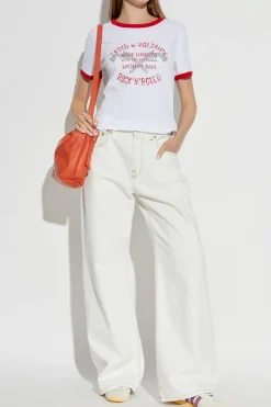 Zadig & Voltaire WHITE T-shirt 'Woos'